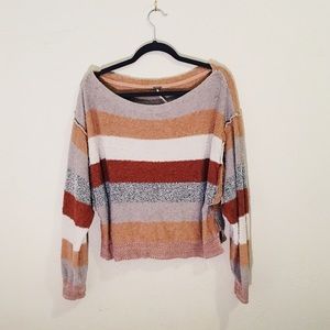 Free People Terrycloth Sweatshirt